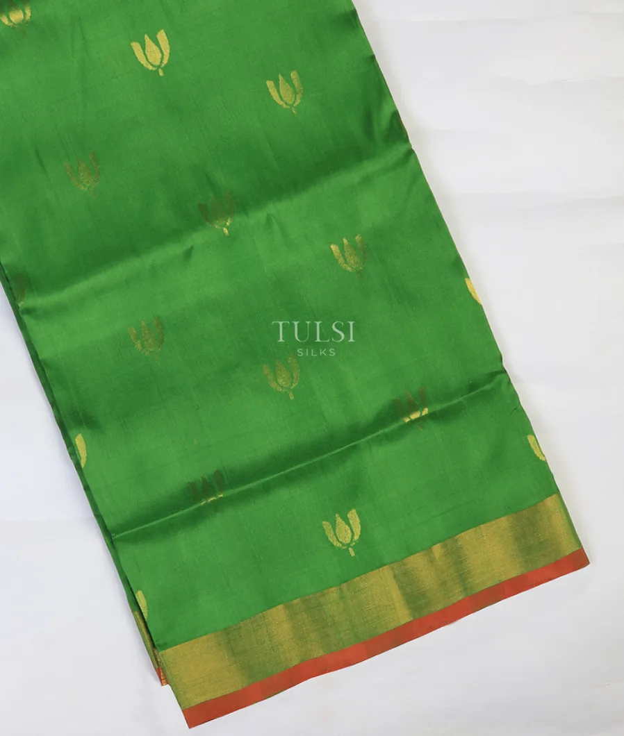 Green Uppada Silk Saree T709191-image
