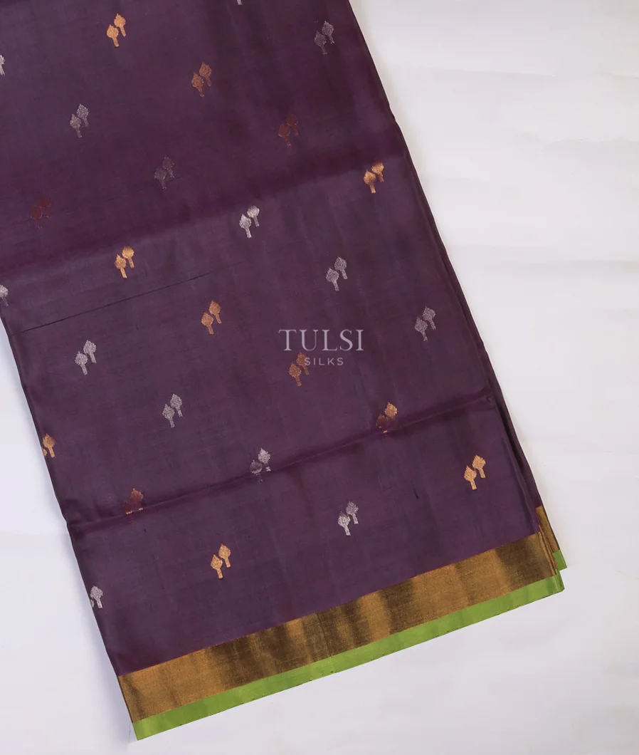 Purple Uppada Silk Saree T709203-image