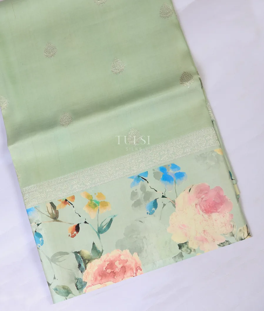 Light Blue Banaras Kathan Silk Saree T706915-image