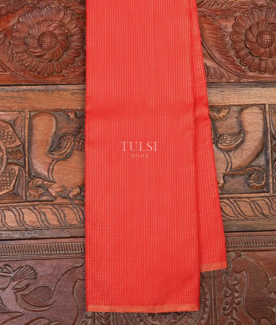 Red Kanjivaram Silk Saree T707727-image