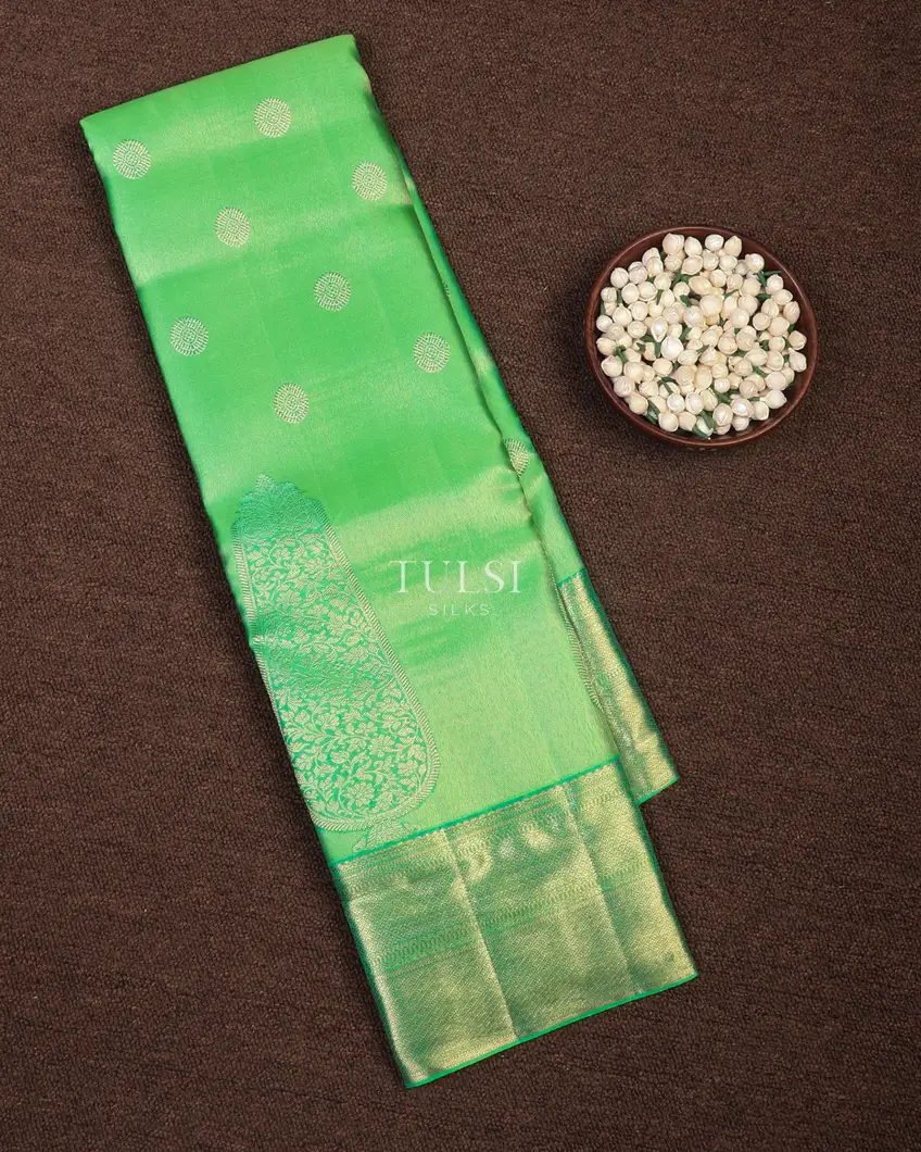 Green Kanjivaram Silk Saree T720827-image