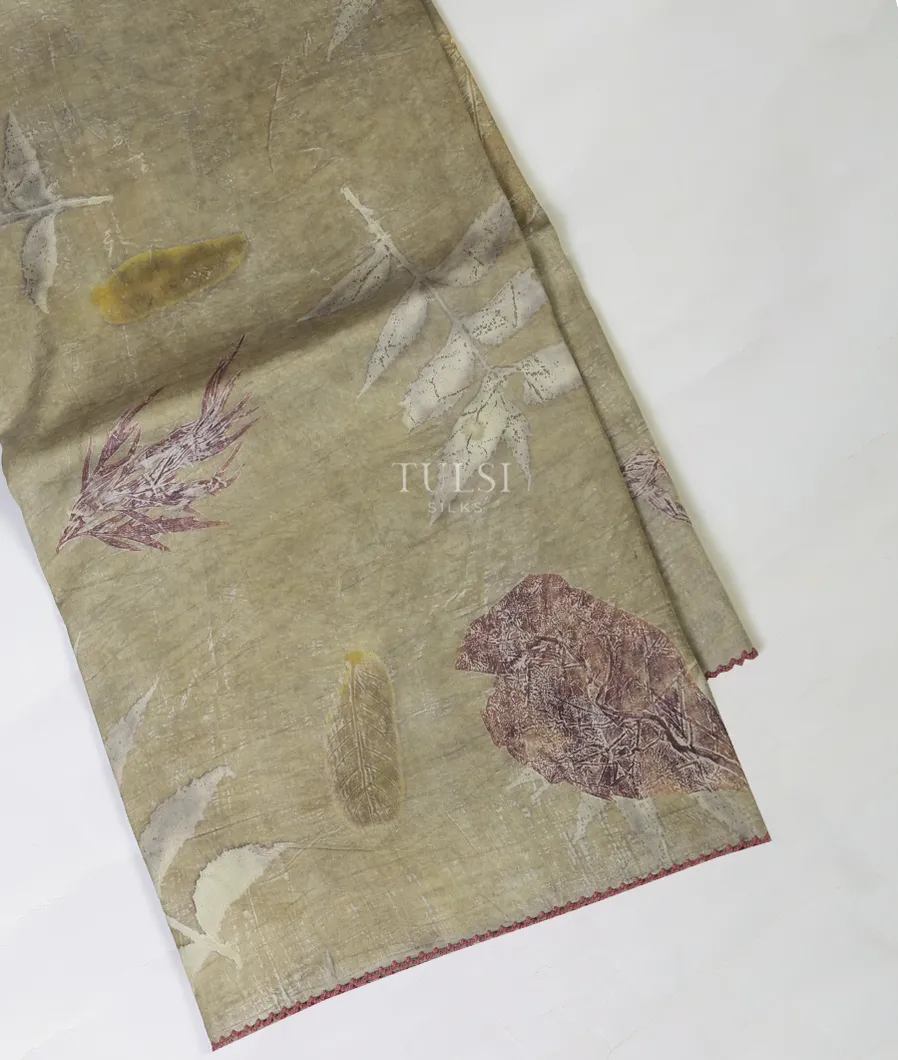 Grey Pure Silk Saree T694730-image