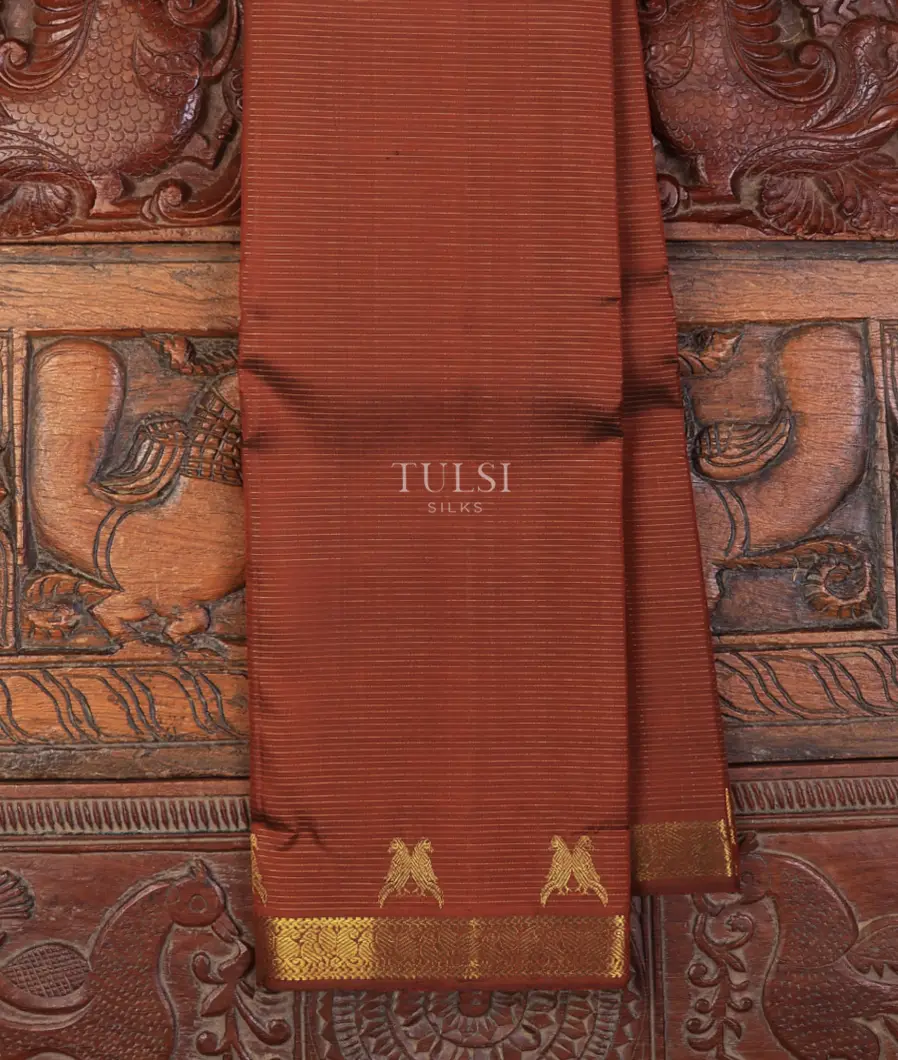 Brown Kanjivaram Silk Saree T714983-image