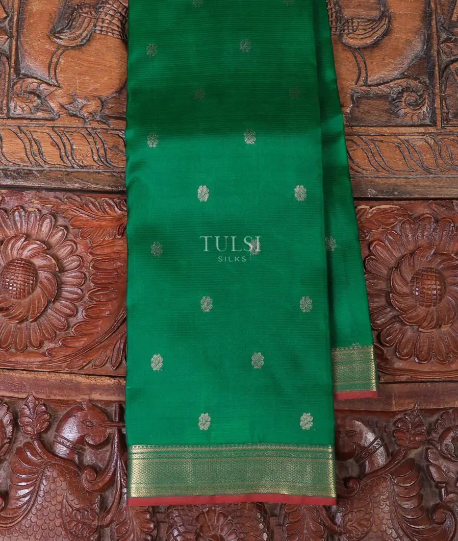 Green Soft Silk Saree T699689-image