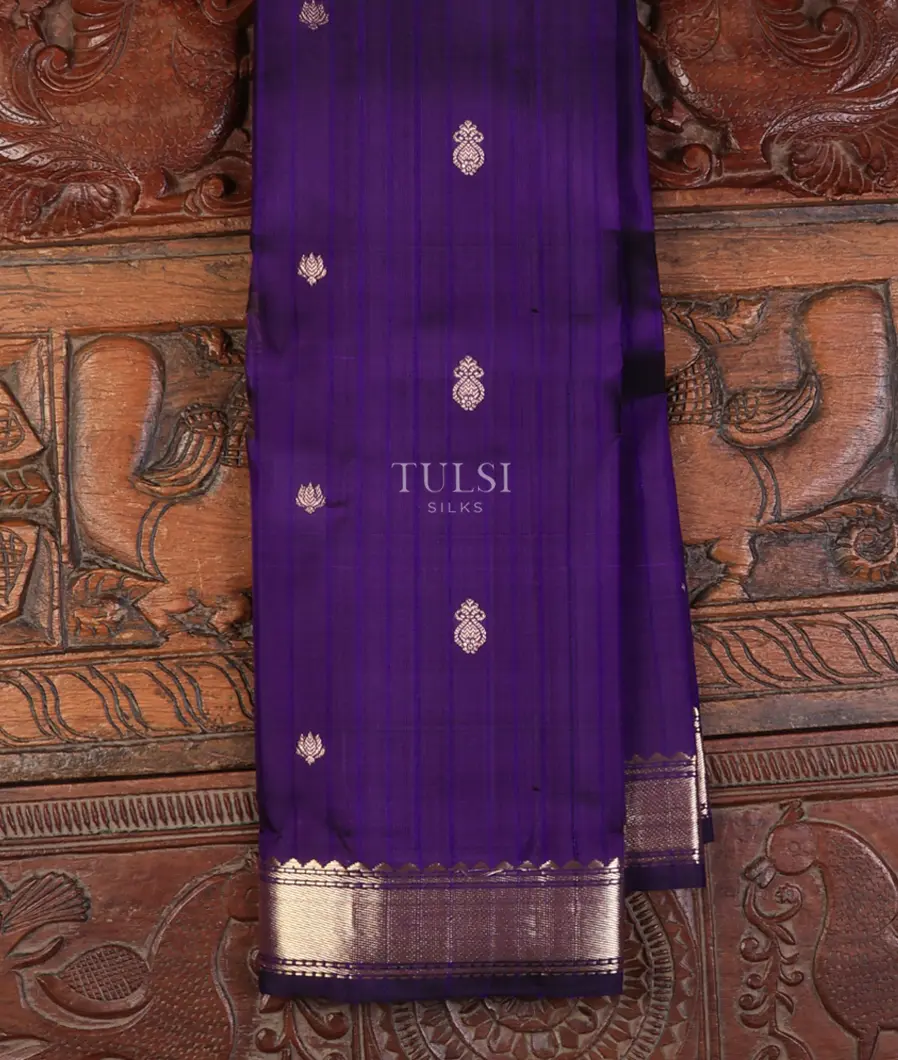 Blue Kanjivaram Silk Saree T719723-image