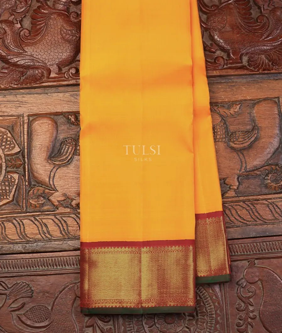 Yellow Kanjivaram Silk Saree T724898-image