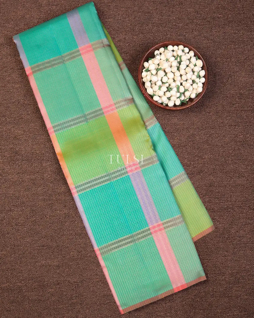 Multicolour Kanjivaram Silk Saree T724169-image