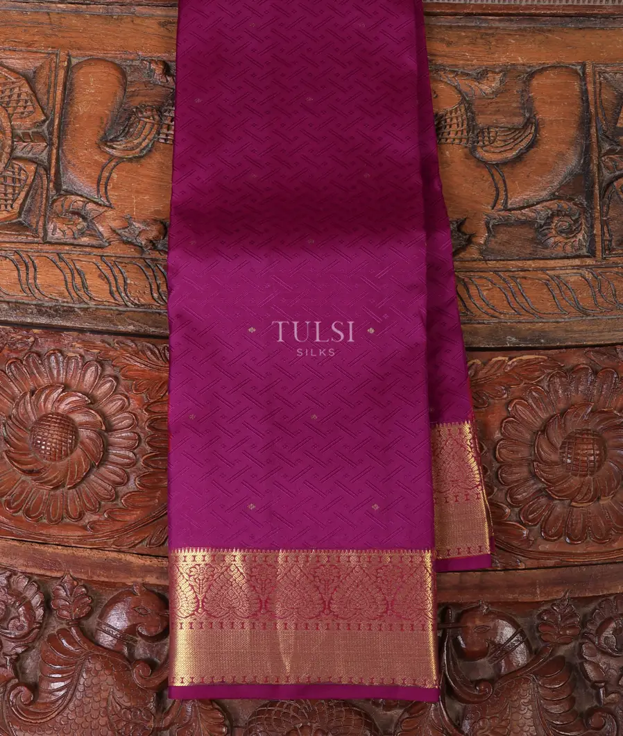 Purple Soft Silk Saree T711289-image