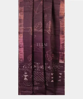 burgundy-tussar-printed-saree-t694810-t694810-b