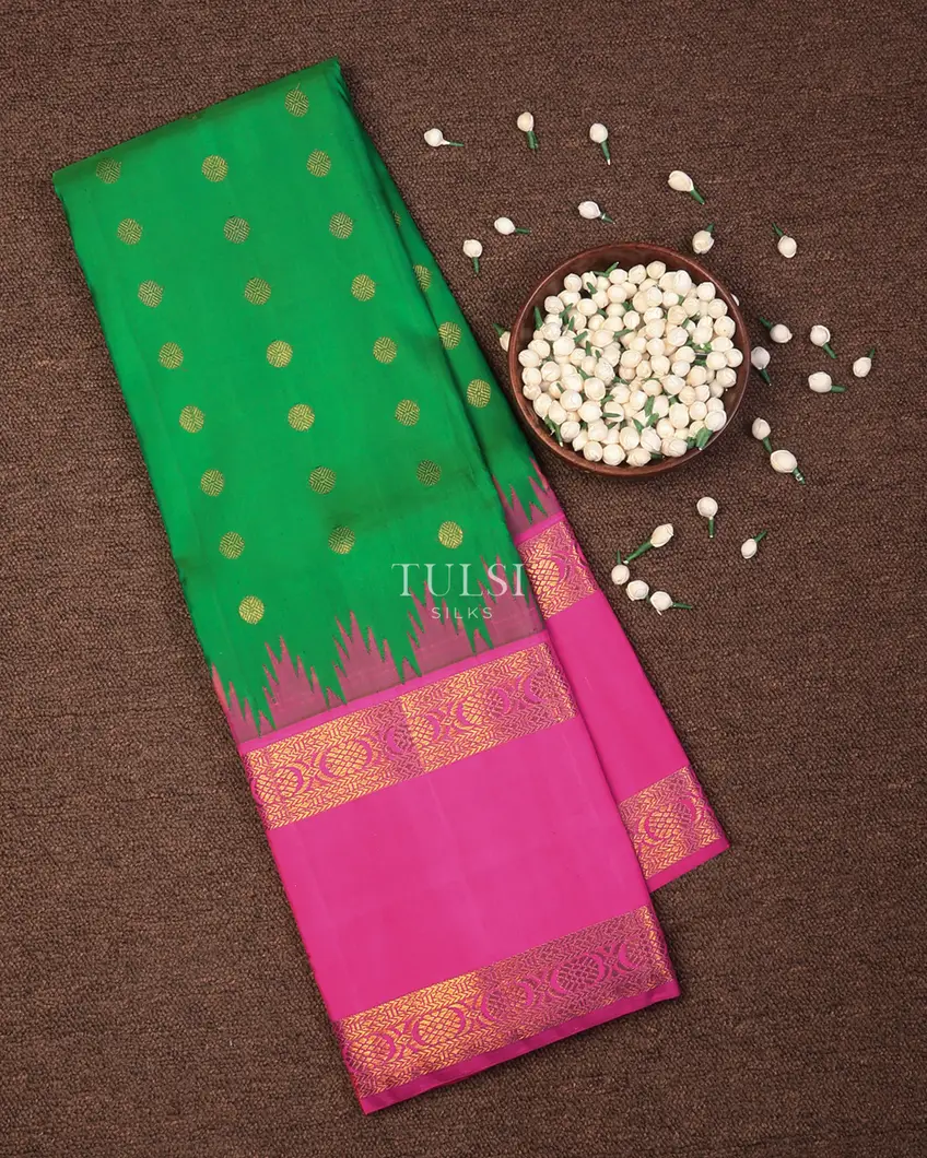 Green Kanjivaram Silk Saree T723569-image