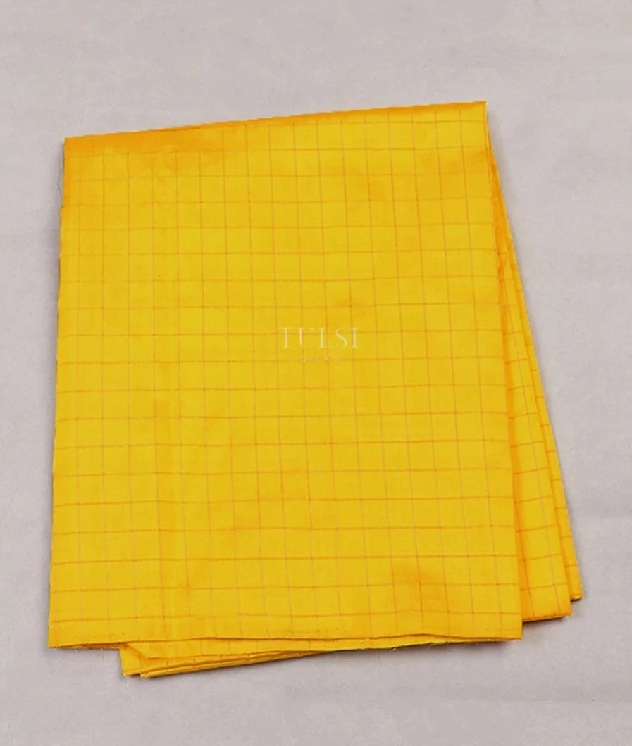 Yellow Kanjivaram Silk Blouse T641251-image