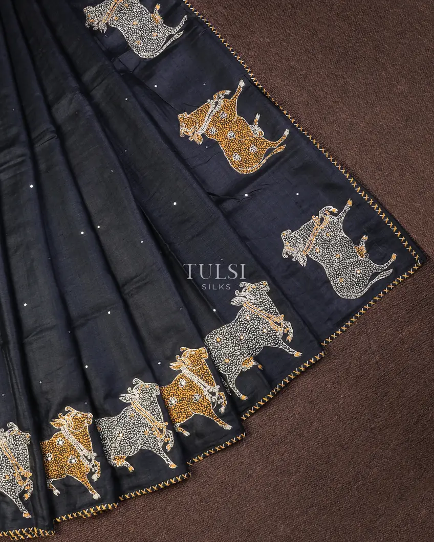 dark-elephant-grey-tussar-embroidery-saree-t706968-t706968-b