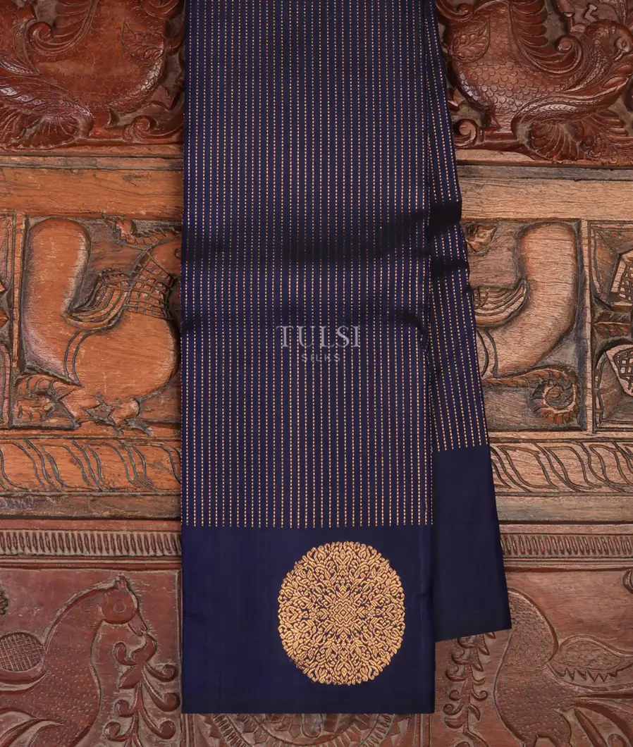 Blue Kanjivaram Silk Saree T722994-image