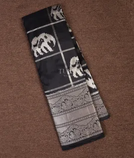 black-ikat-silk-saree-with-kanjivaram-border-t727553-t727553-a