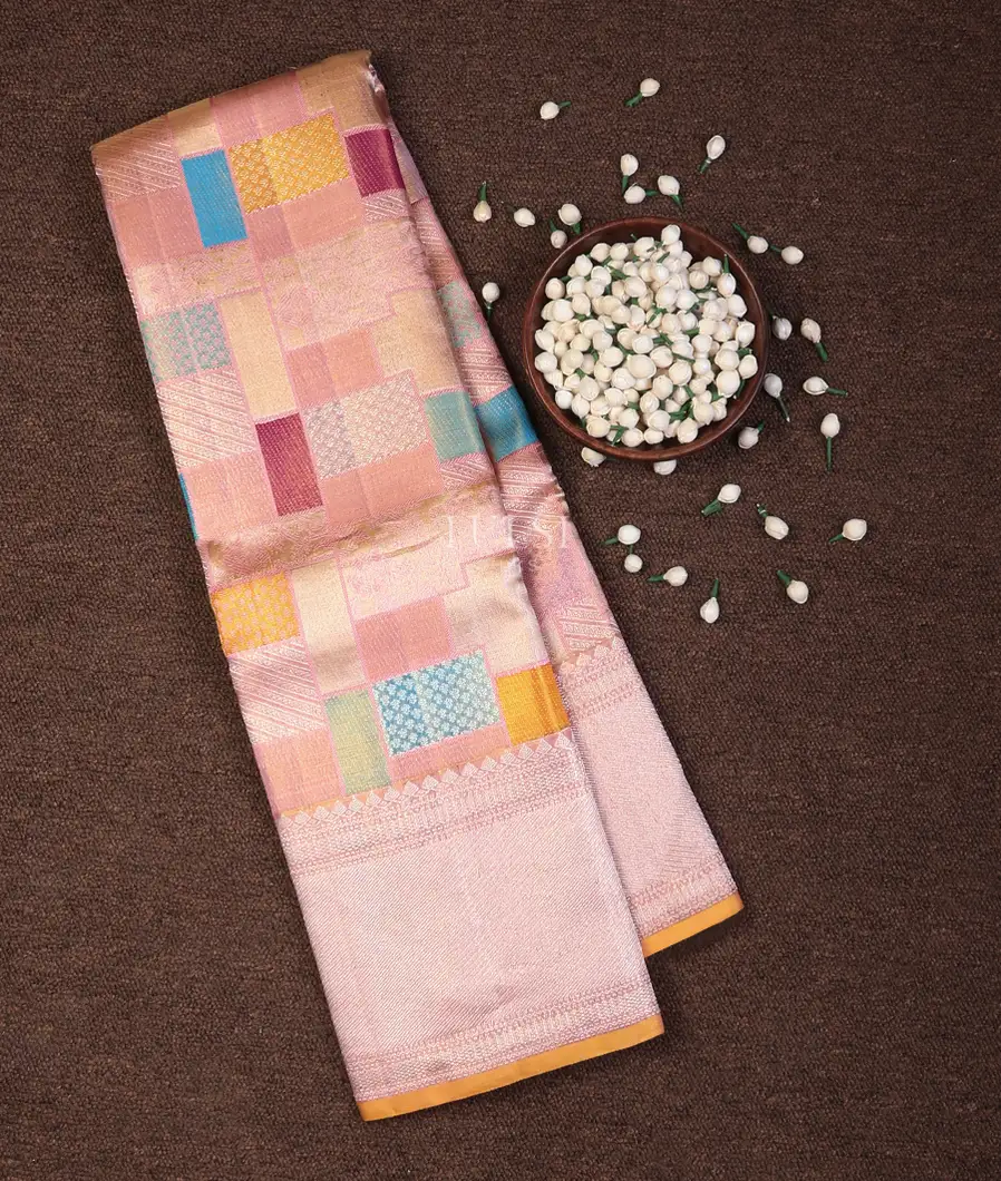 Multicolour Kanjivaram Silk Saree T717763-image