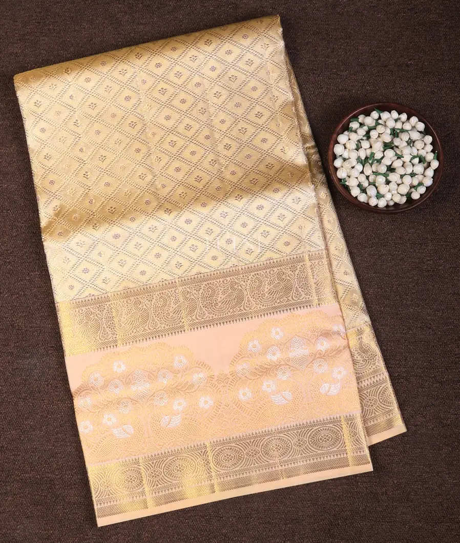 Gold Tissue Kanjivaram Silk Saree T728638-image