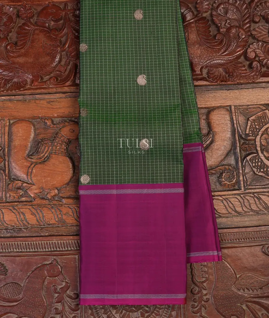 Green Kanjivaram Silk Saree T726505-image