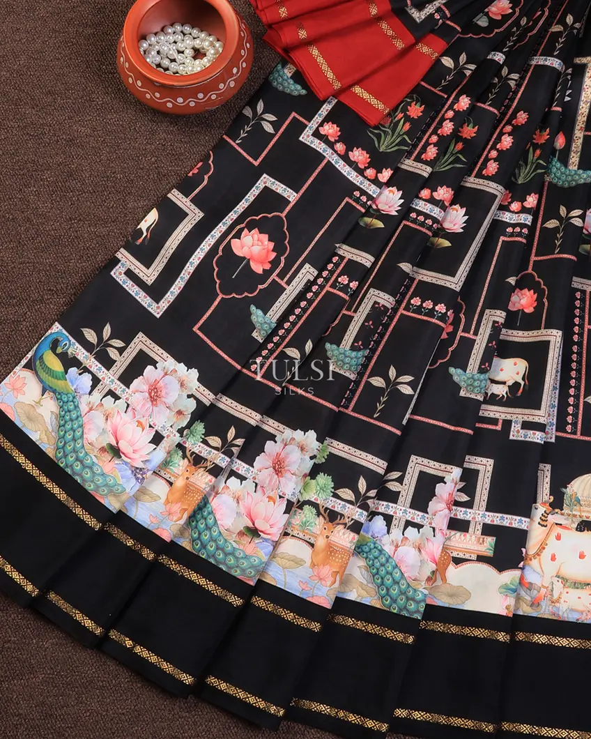 black-printed-soft-silk-saree-t727076-t727076-b
