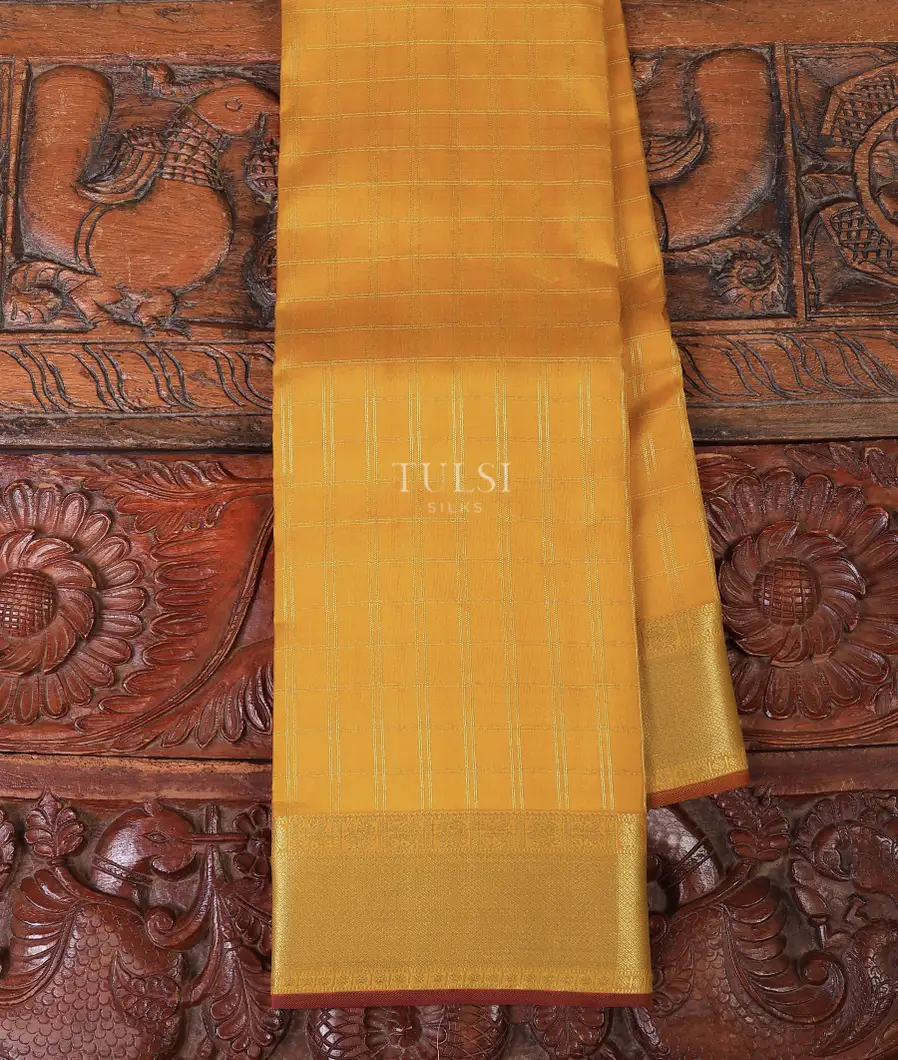 Yellow Soft Silk Saree T714820-image