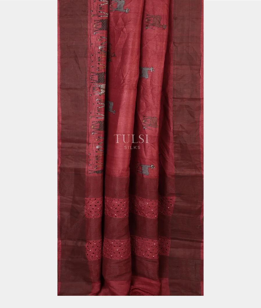 red-tussar-printed-saree-t706267-t706267-b