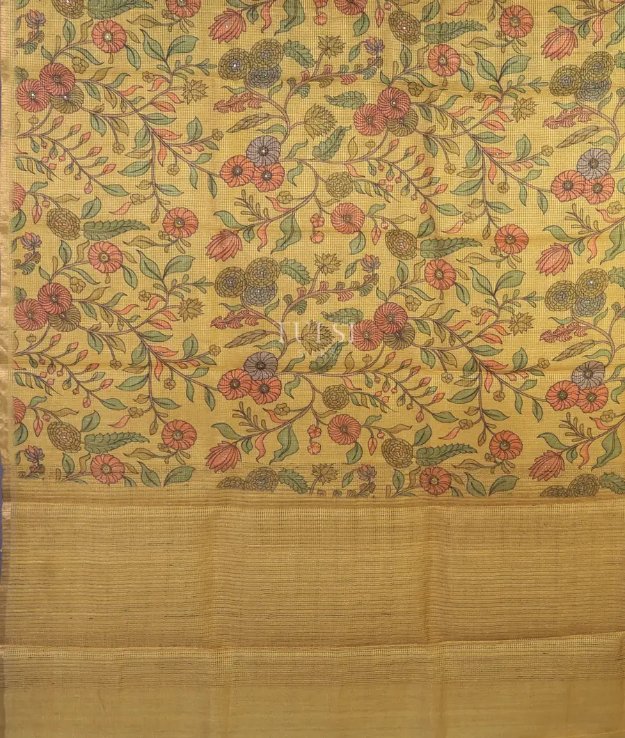 yellow-tussar-kota-saree-t696556-t696556-d