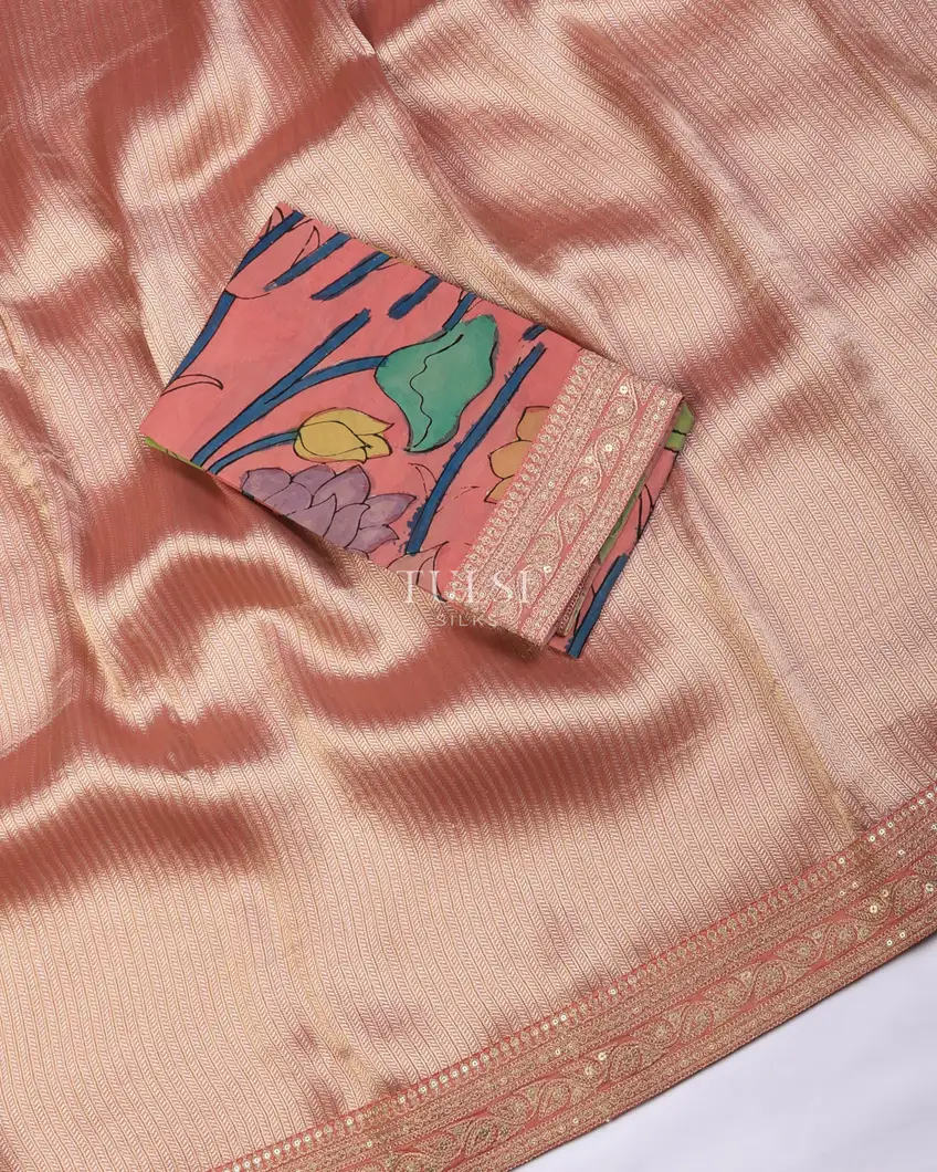 pink-art-crepe-tissue-silk-saree-with-kalamkari-blouse-t729841-t729841-d