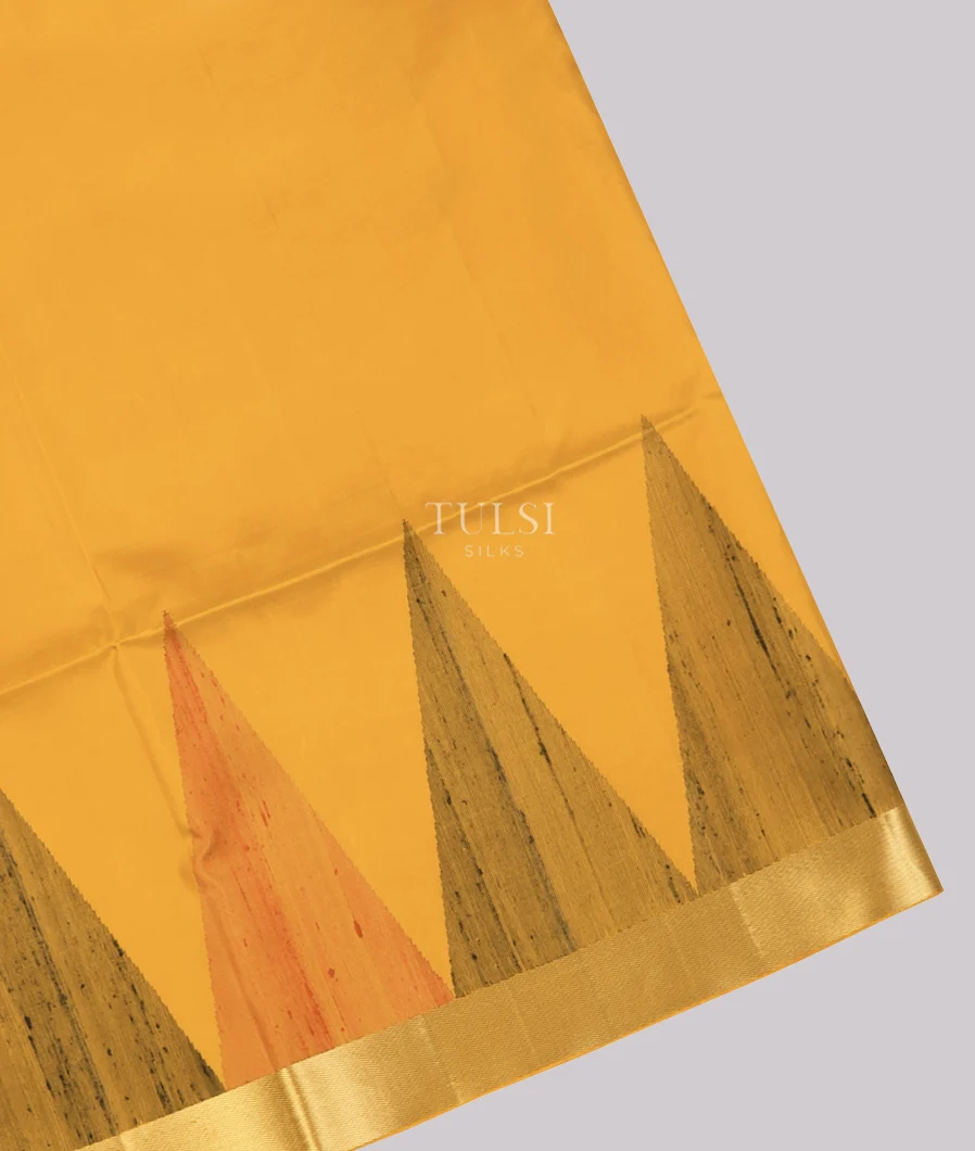 Yellow Soft Silk Saree T696708-image