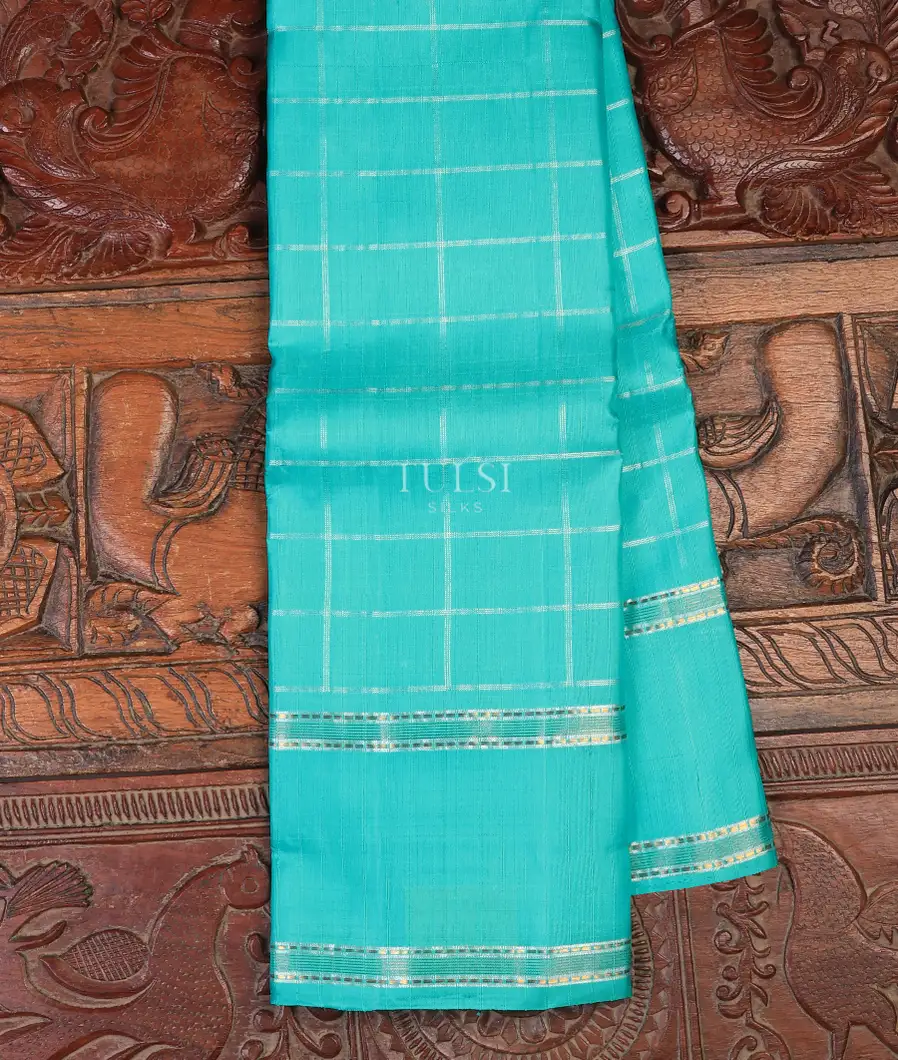 Blue Kanjivaram Silk Saree T718390-image
