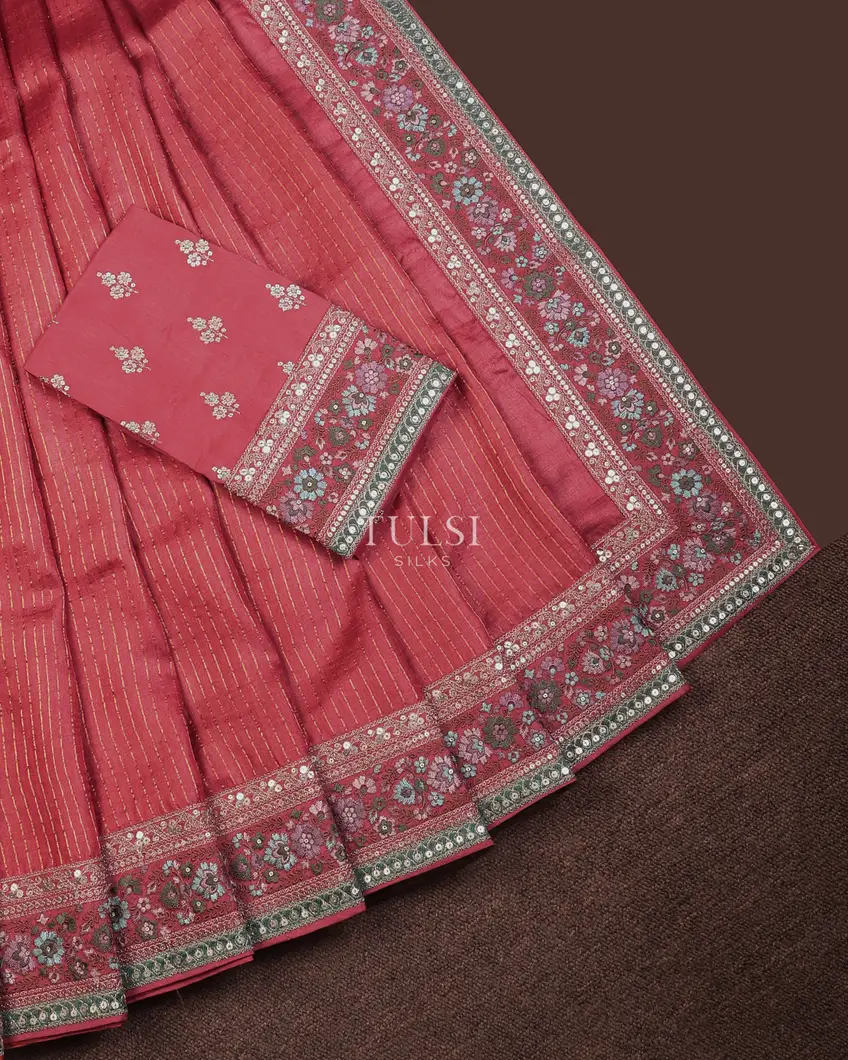 reddish-pink-tussar-embroidery-saree-t731989-t731989-b