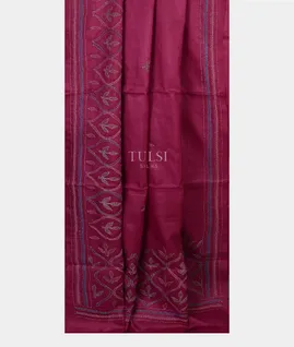 purple-tussar-kantha-work-saree-t697897-t697897-b