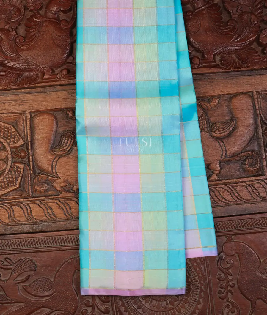 Multicolour Kanjivaram Silk Saree T729056-image