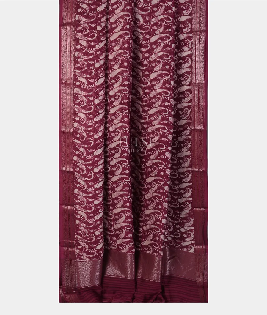 burgundy-soft-printed-cotton-saree-t714450-t714450-b