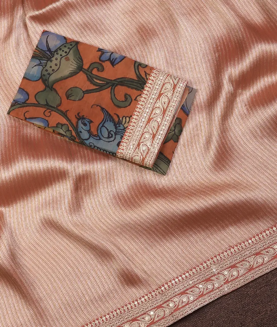 pink-art-crepe-tissue-silk-saree-with-kalamkari-blouse-t732611-t732611-e
