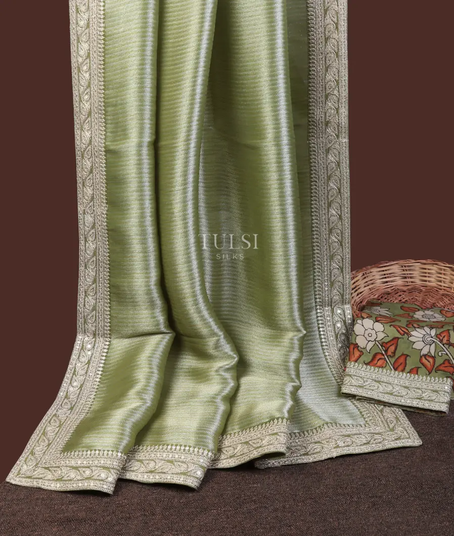 green-art-crepe-tissue-silk-saree-with-kalamkari-blouse-t732606-t732606-d