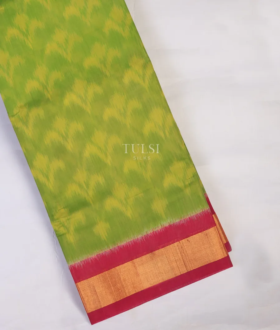 parrot-green-pochampalli-silk-cotton-saree-t733824-t733824-a