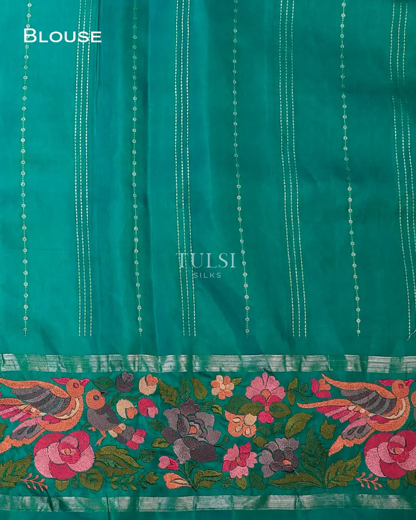 bluish-green-kanjivaram-embroidery-silk-saree-t718999-t718999-c