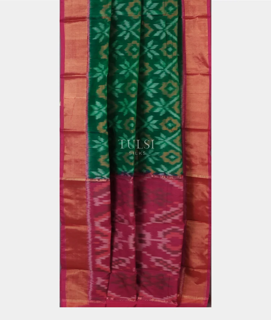 green-pochampalli-silk-cotton-saree-t733826-t733826-b