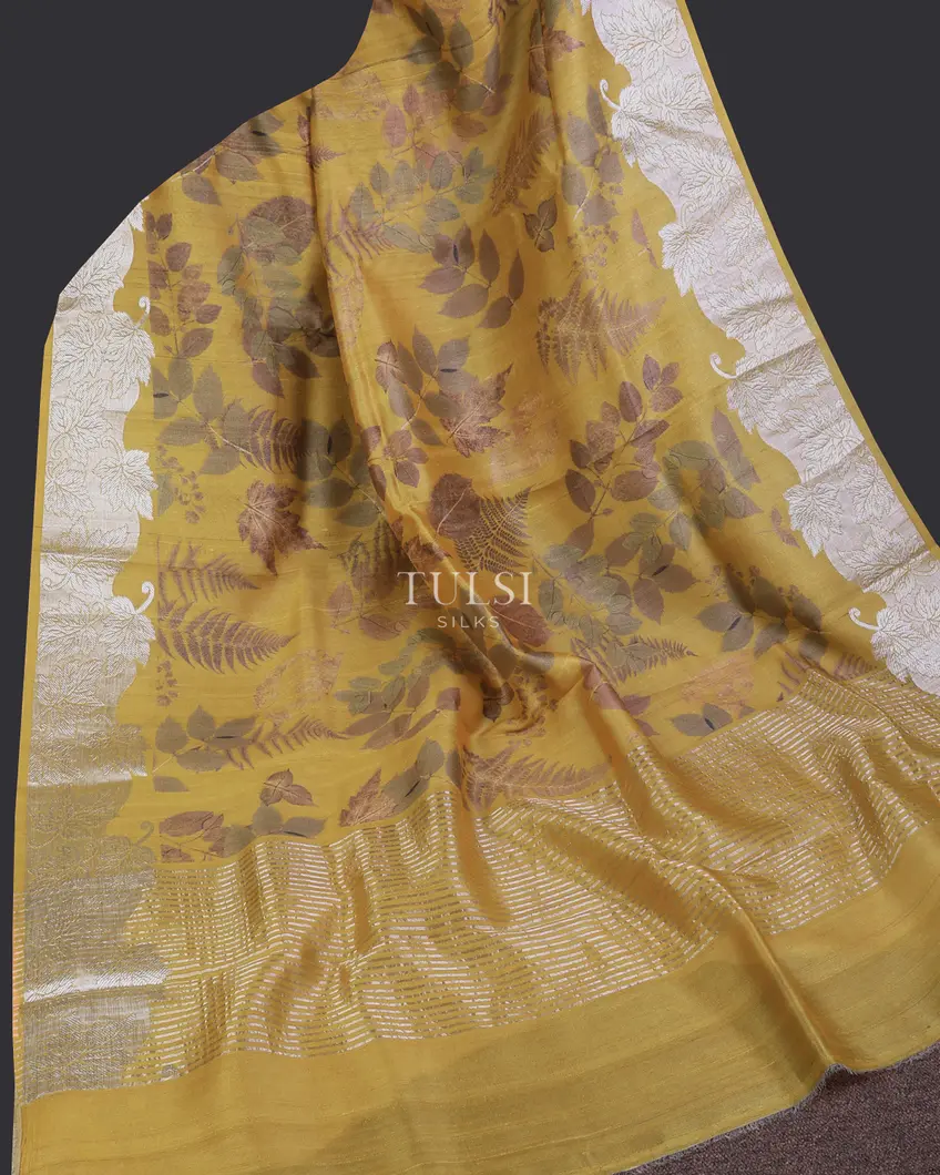 yellow-tussar-printed-saree-with-woven-border-t733509-t733509-d