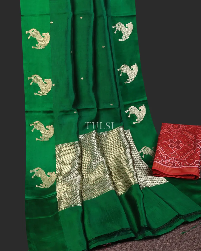 bottle-green-banaras-silk-saree-t720685-t720685-c