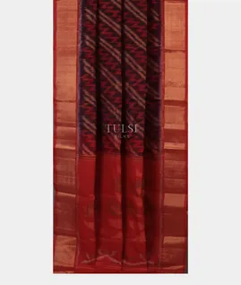 midnight-blue-pochampalli-silk-cotton-saree-t733822-t733822-b