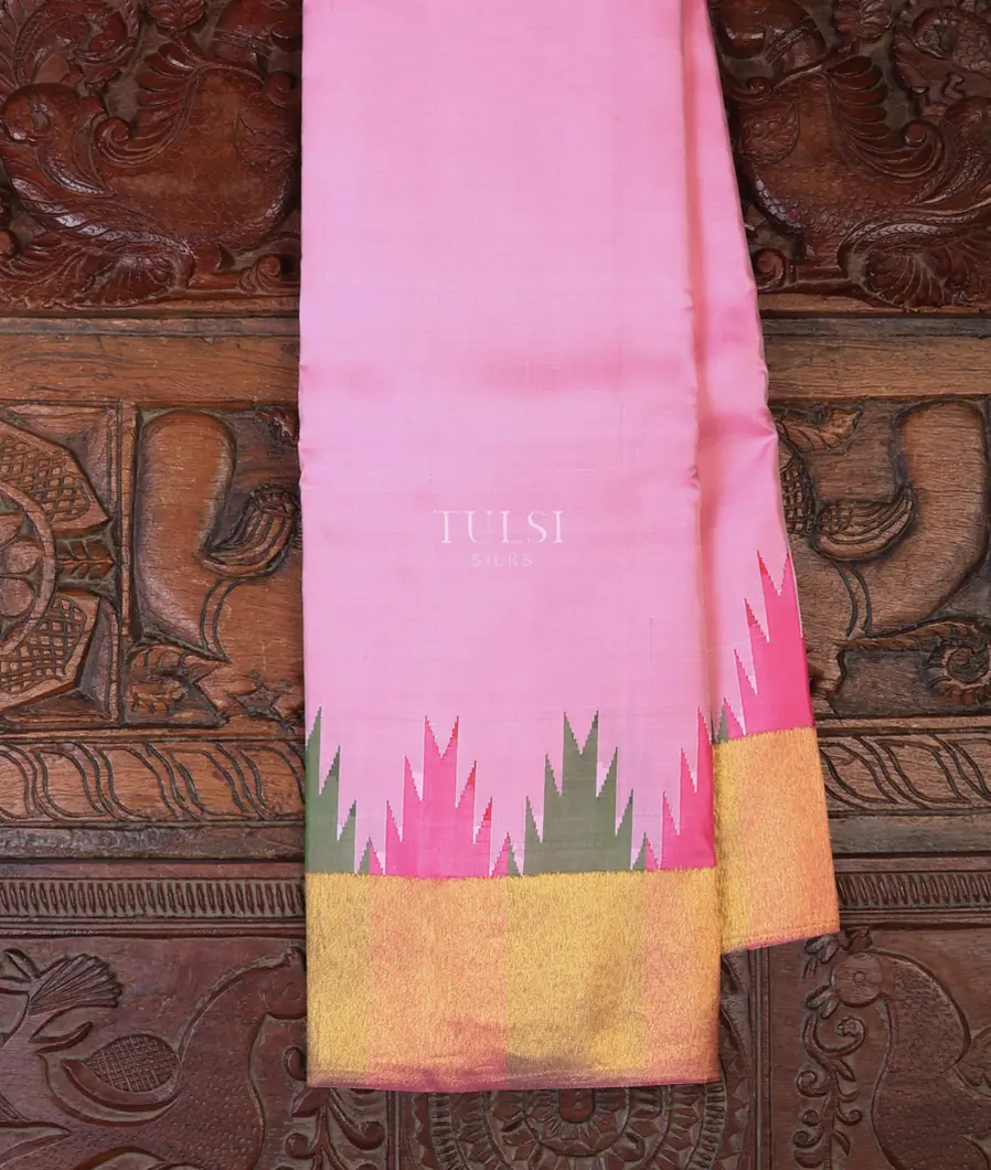 Pink Kanjivaram Silk Saree T692599-1-image