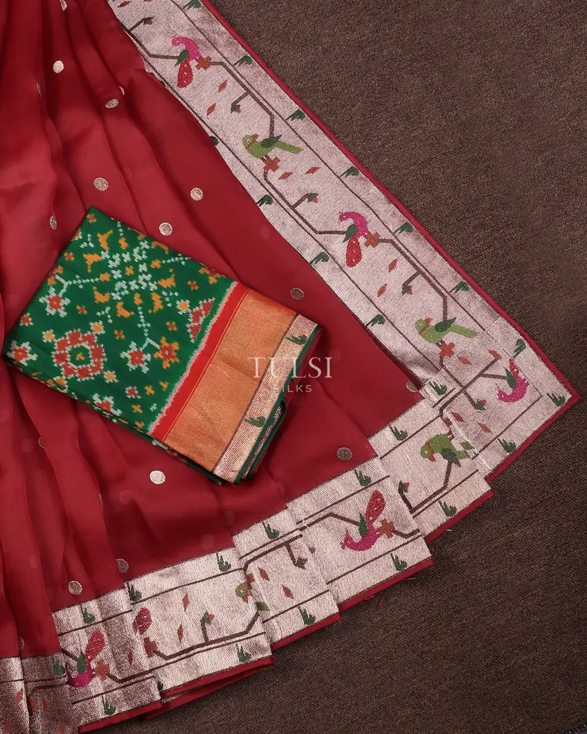 red-kora-organza-embroidery-saree-t734383-t734383-b