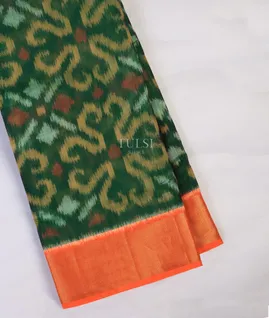 bottle-green-pochampalli-silk-cotton-saree-t733840-t733840-a