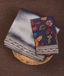 midnight-blue-art-crepe-tissue-silk-saree-with-kalamkari-blouse-t732608-t732608-a