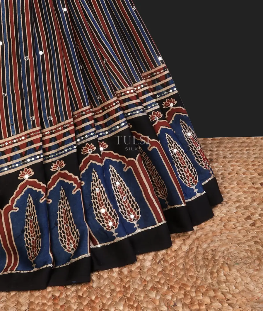 multicolour-ajrakh-printed-modal-silk-saree-t724464-t724464-b
