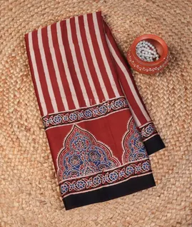multicolour-ajrakh-printed-modal-silk-saree-t724328-t724328-a