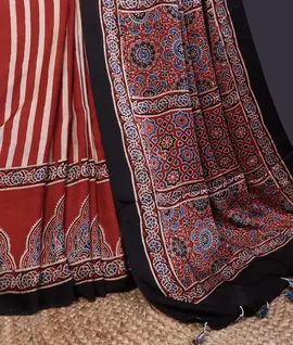 multicolour-ajrakh-printed-modal-silk-saree-t724328-t724328-b