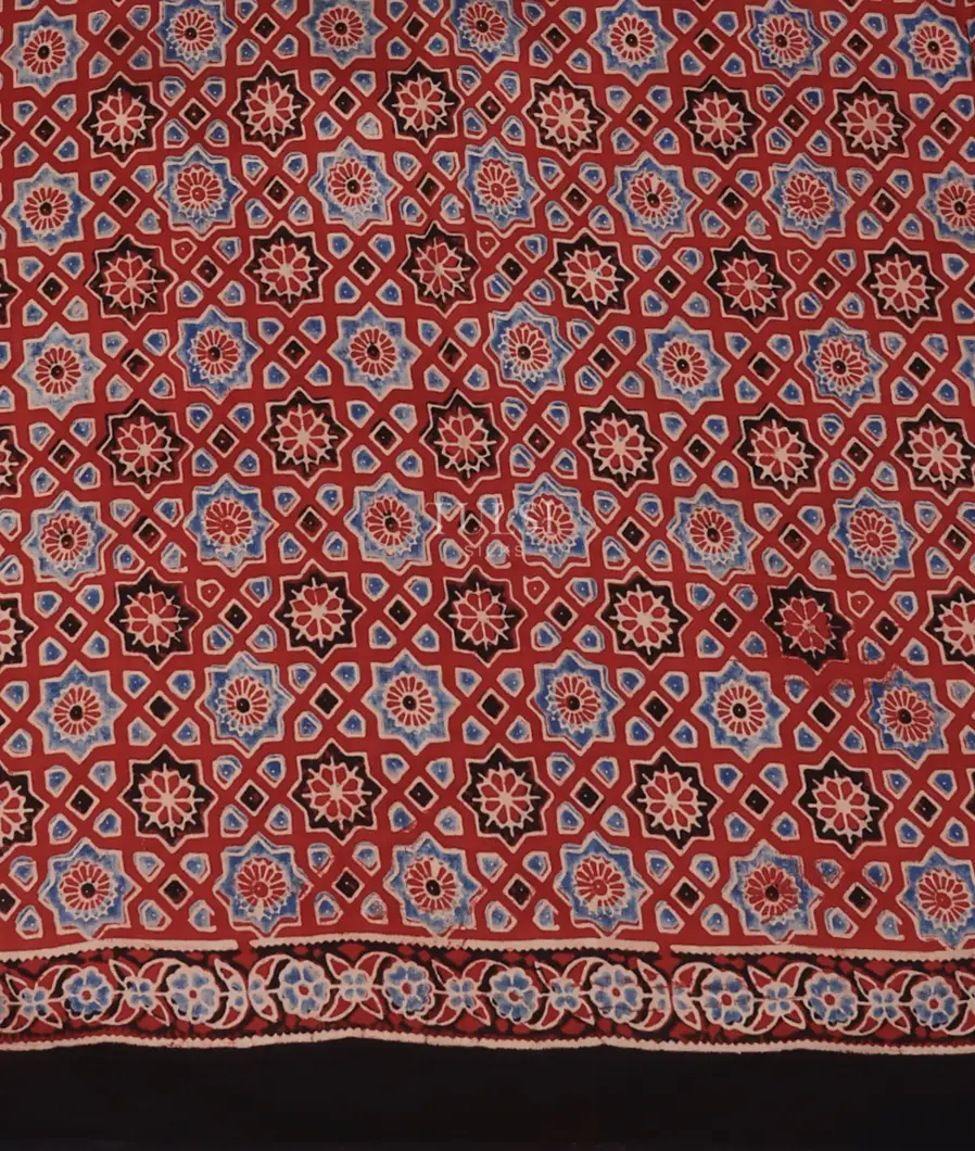 multicolour-ajrakh-printed-modal-silk-saree-t724328-t724328-c