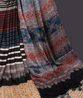 multicolour-ajrakh-printed-modal-silk-saree-t724477-t724477-b
