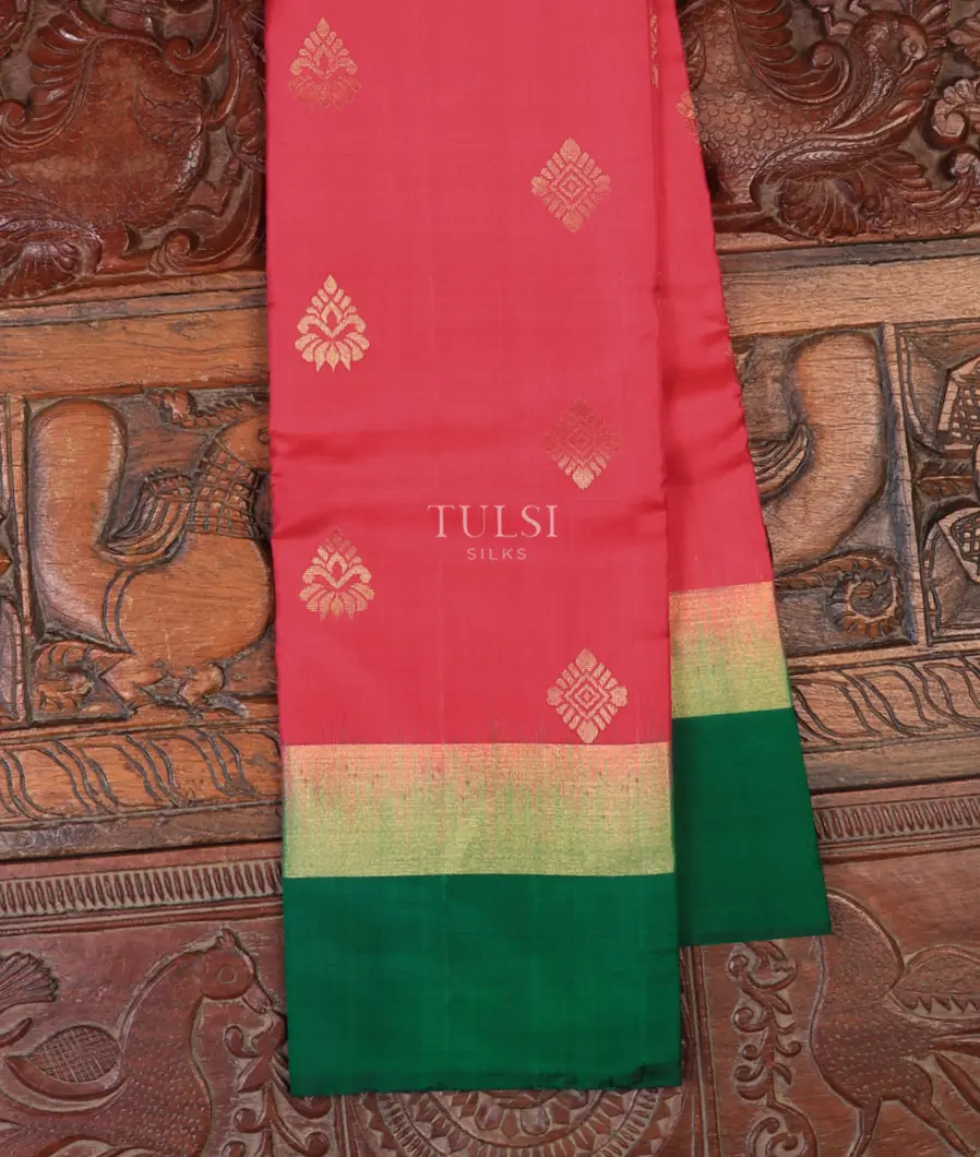 Pink Soft Silk Saree T681412-image